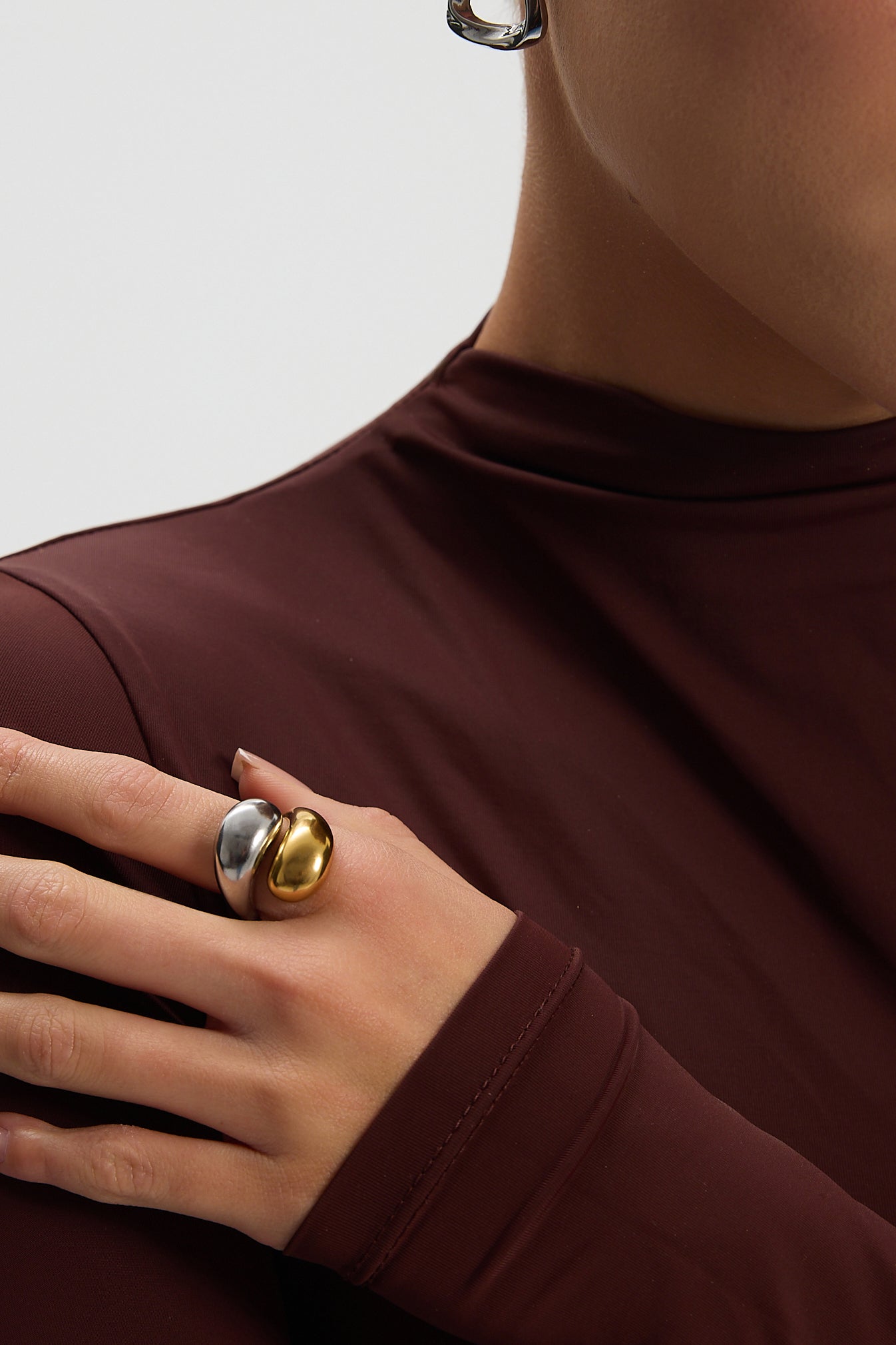 Regulowany pierścionek Bean