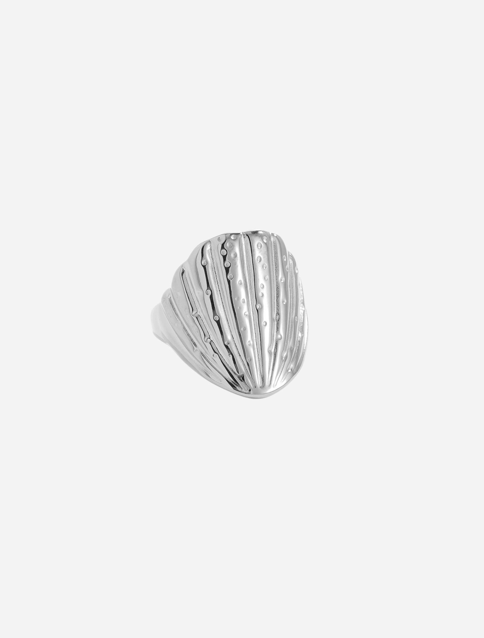 Regulowany pierścionek z muszlą Shell